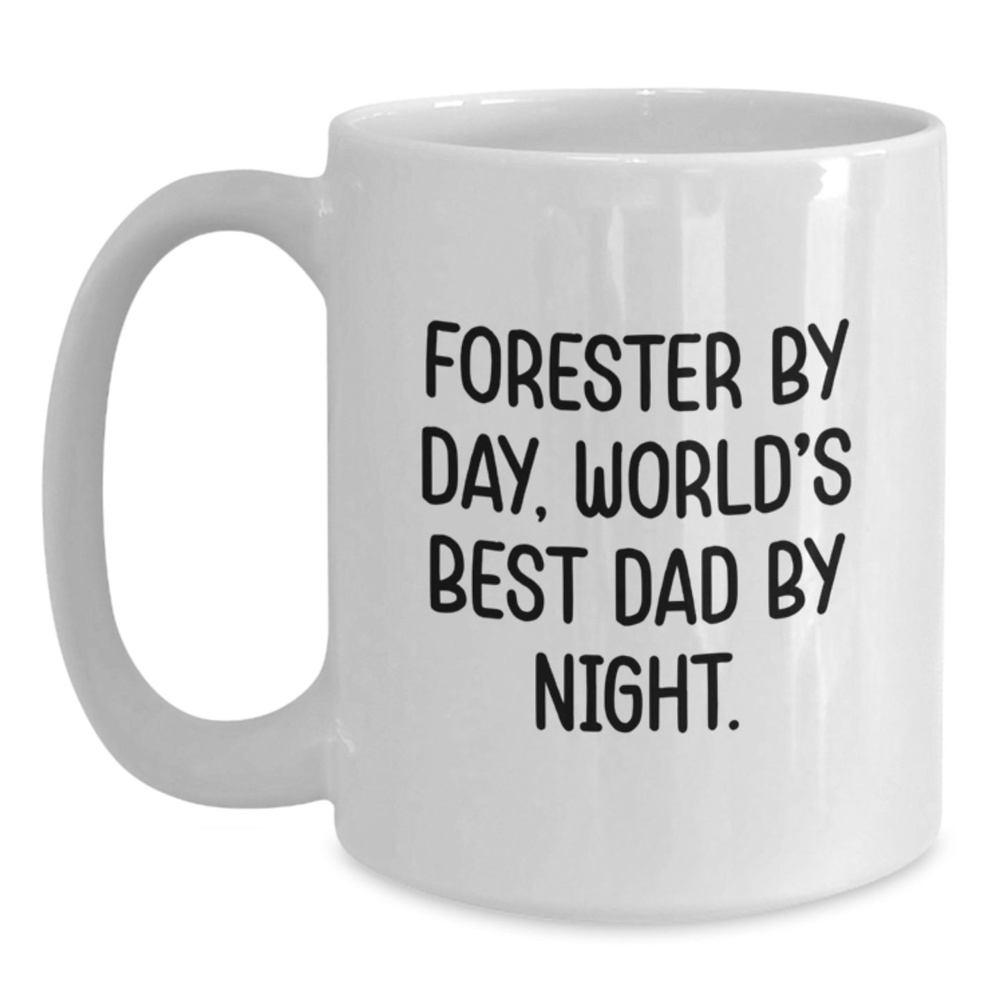 Forester Keepsake Mug for Him Birthday Gift White 11oz Ceramic Premium - Main