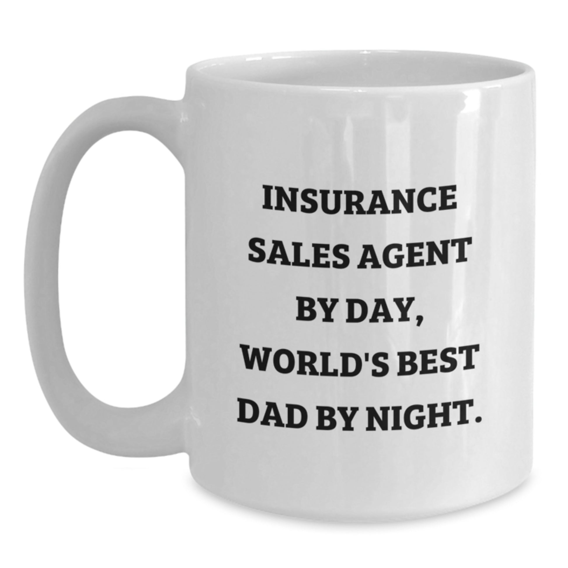 Insurance Sales Agent Keepsake Ceramic Mug for Him Birthday Gift - Main