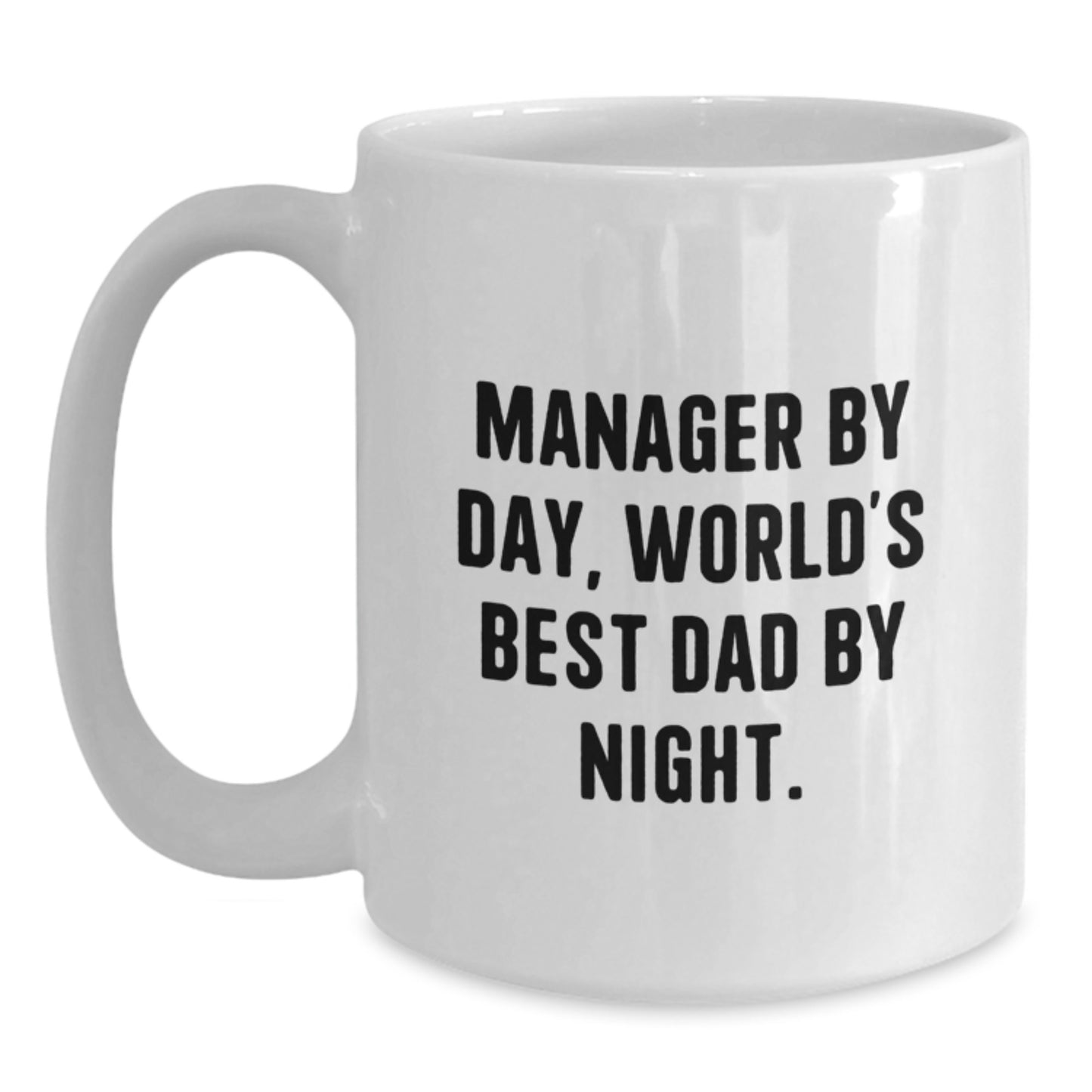 Manager Keepsake White Coffee Mug for Him Birthday Gift - Main