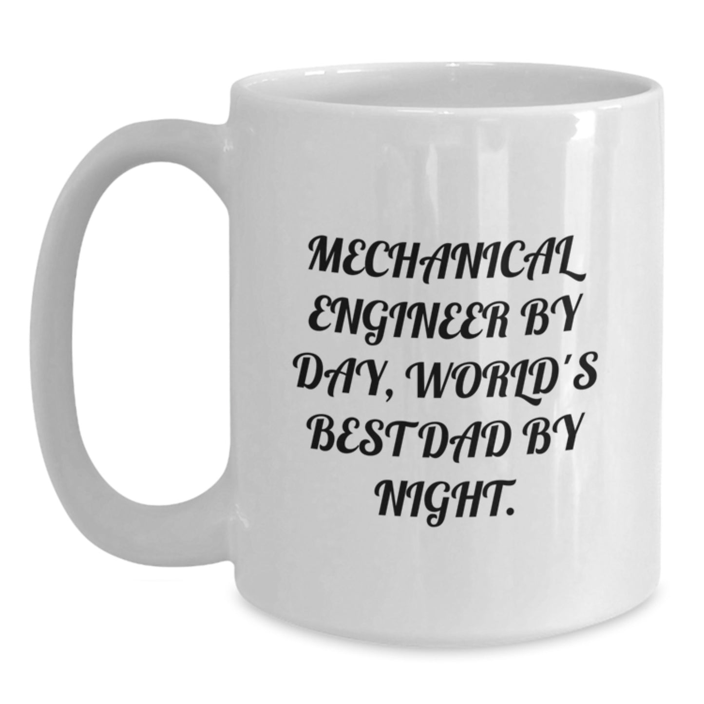 Birthday Gift Mechanical Engineer White Coffee Mug for Her Present - Main
