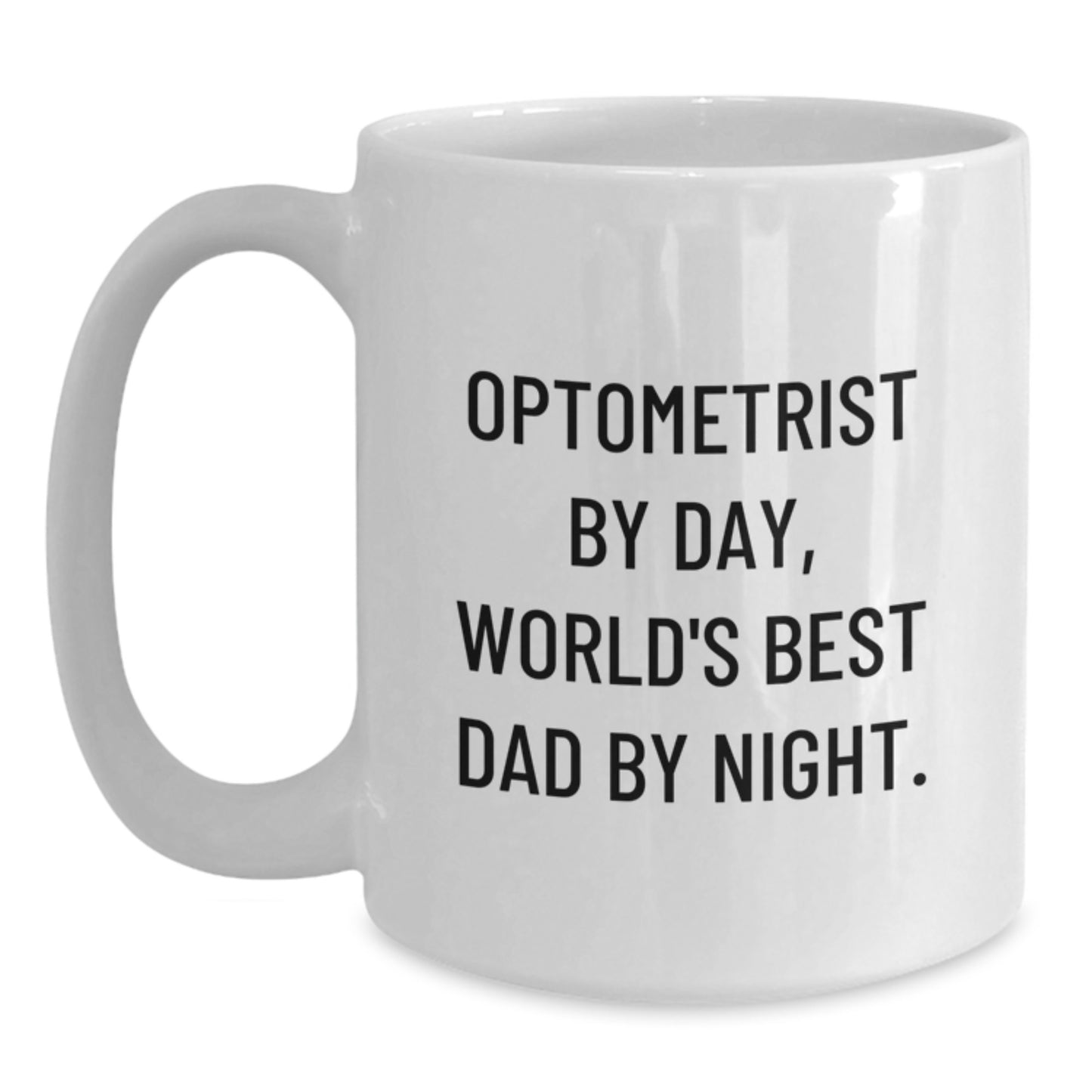 Optometrist White Coffee Mug Idea for Coworkers Birthday Gift - Main