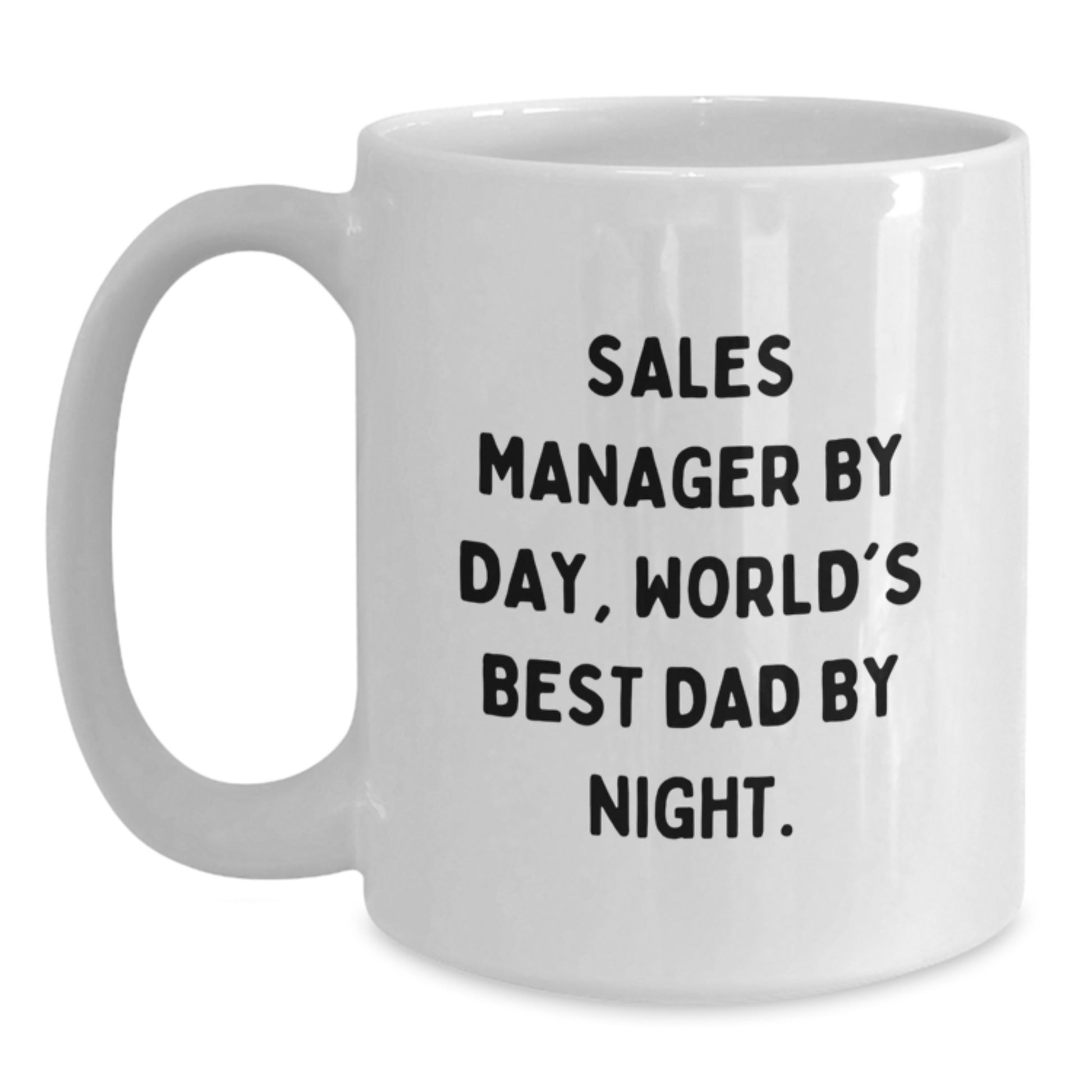 Birthday Gift for Her Sales Manager White Mug Ceramic Present - Main