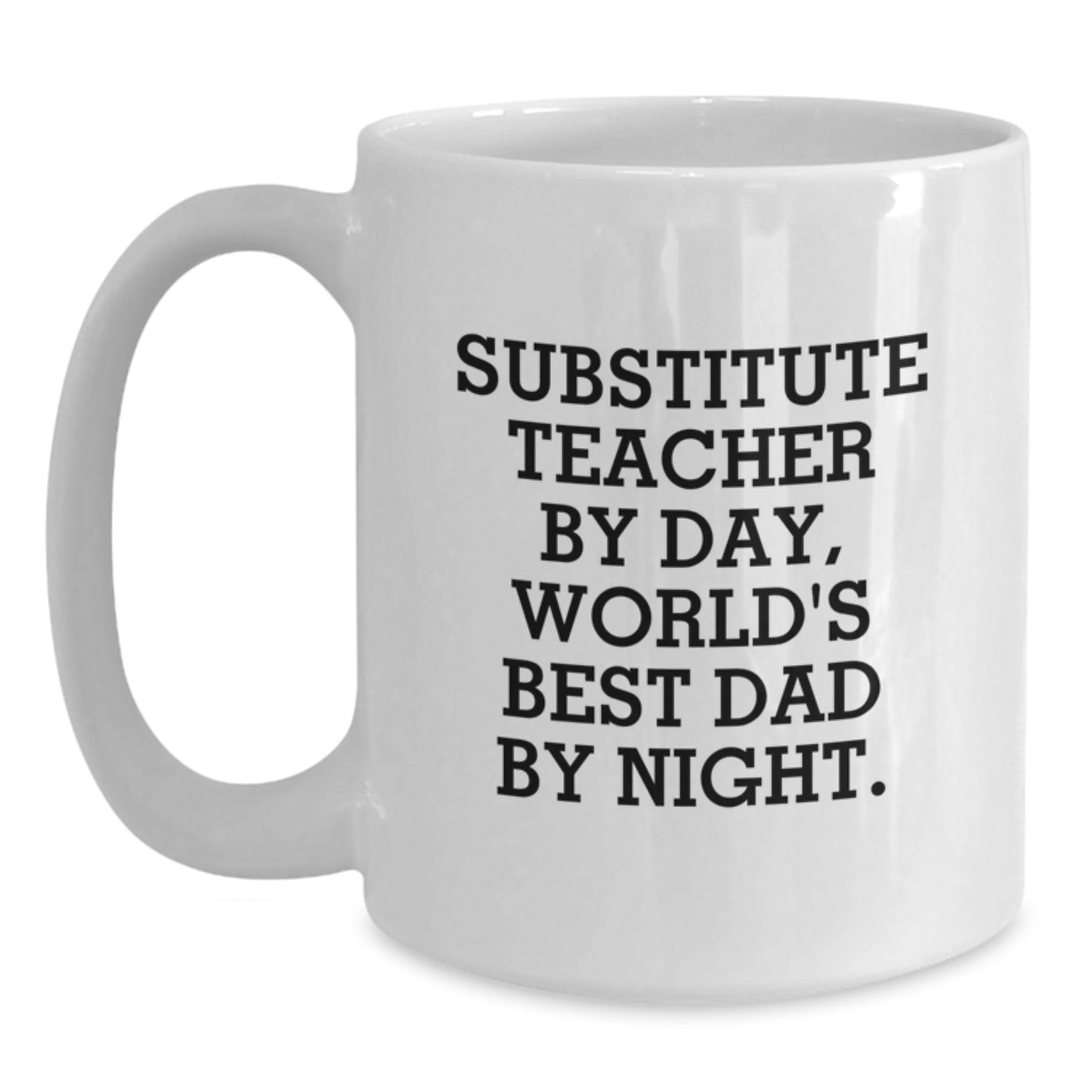 Substitute Teacher Keepsake Mug for Him Birthday Gift - Main