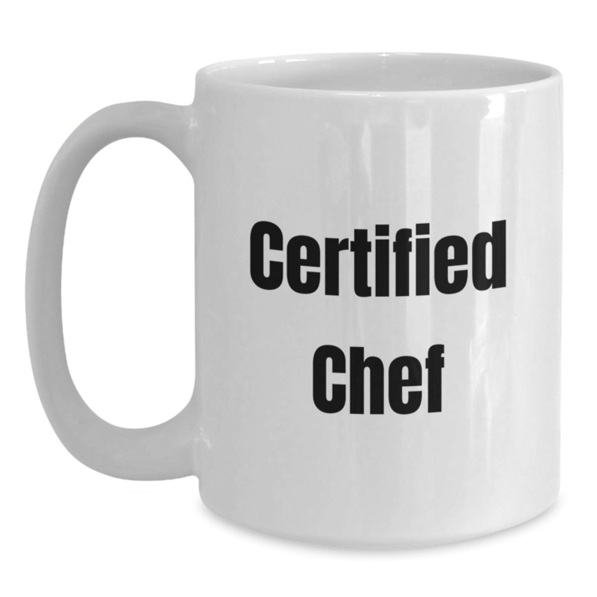 Funny Chef Quotes White Coffee Mugs, Unique Gifts from Men to Family Friends for Christmas, White Ceramic 11oz 15oz - Main