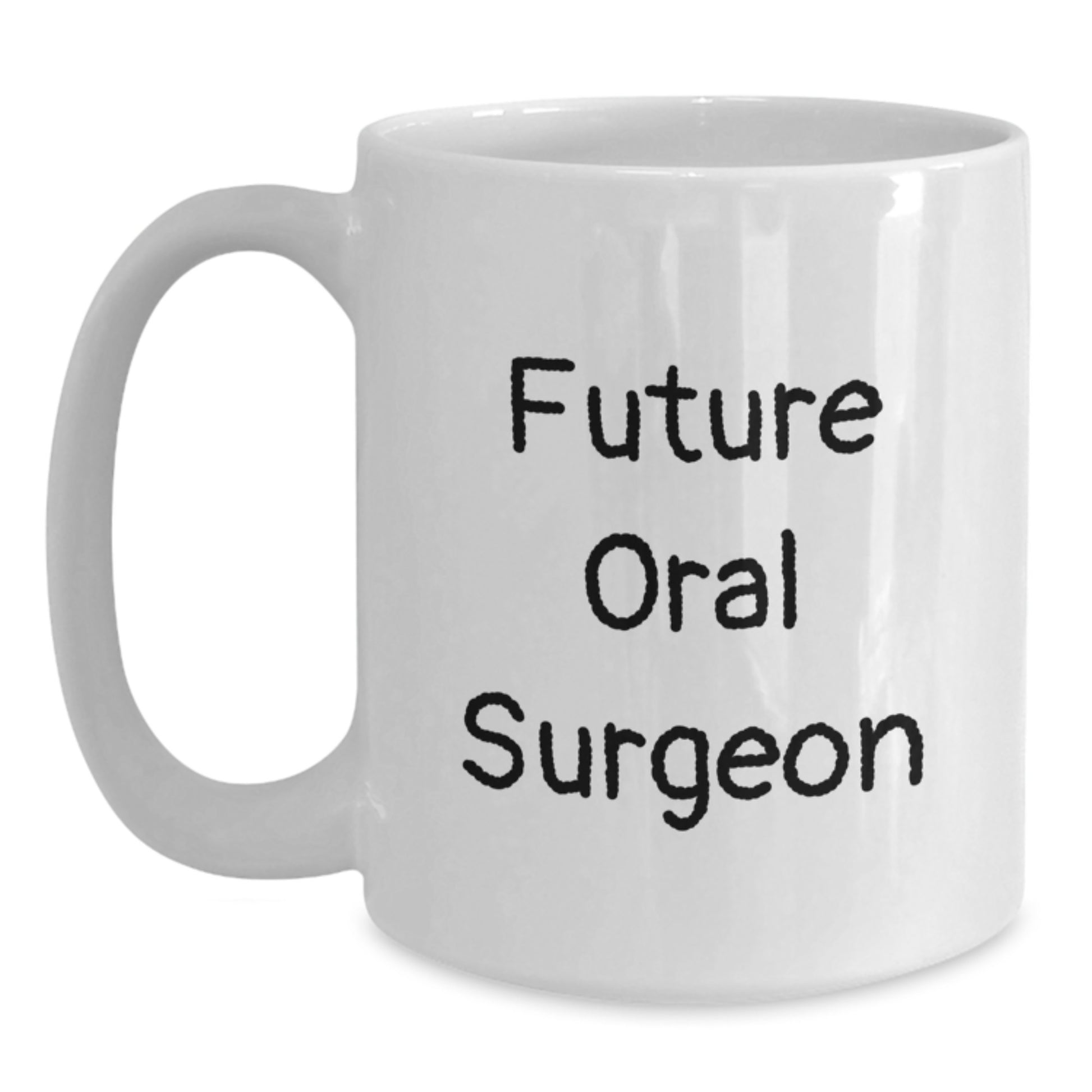 Funny Oral Surgeon Quote Gifts for Him from Men on Valentine's Unique White Coffee Mug - Main