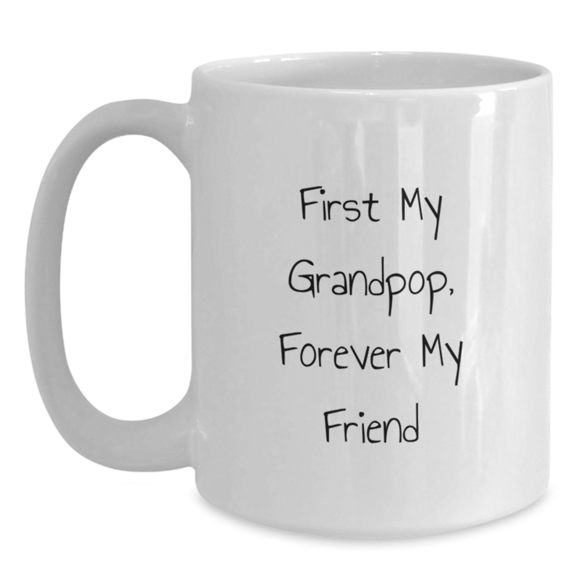 Funny Grandpop Quotes White Coffee Mugs Gifts for Men, Funny Grandpop, Gifts from Family - Main