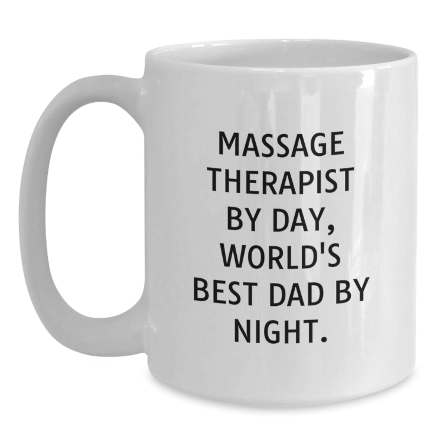 Massage Therapist White Coffee Mug Keepsake Birthday Gift for Him - Main