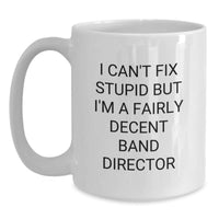 Load image into Gallery viewer, Funny Band Director White Coffee Mugs Gifts from Family for Christmas Unique - Main
