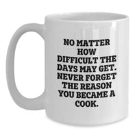 Load image into Gallery viewer, Funny Cook Quotes Gifts from Family, White Coffee Mug, Christmas Unique Ideas for Cook - Main
