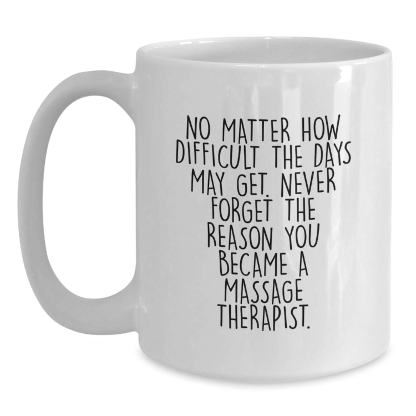 Funny Inspirational Gifts for Massage Therapist - White Coffee Mug for Christmas - Gifts from Friends to Family - Main