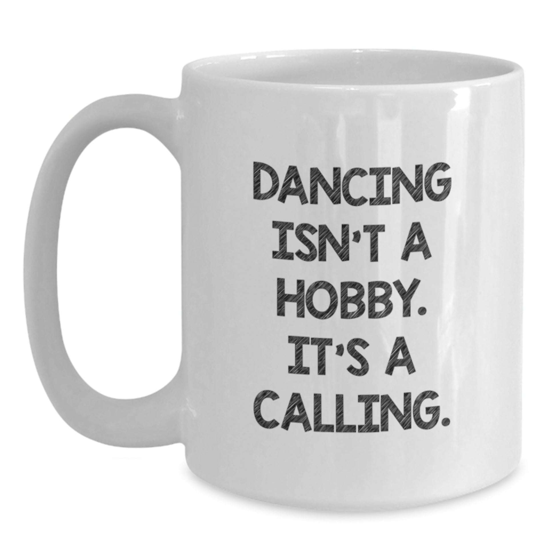 Dancing Gifts from Friends, Funny Quote for Dancing Enthusiasts, White Coffee Mug for Christmas Unique Gifts - Main