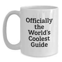 Load image into Gallery viewer, Funny Guide Gifts from Friends for Guide Enthusiasts on Christmas Unique Occasions White Ceramic Mugs - Main
