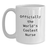 Load image into Gallery viewer, Funny Nurse Gifts from Men to World&#39;s Coolest Nurse for Christmas Unique Gifts - Main

