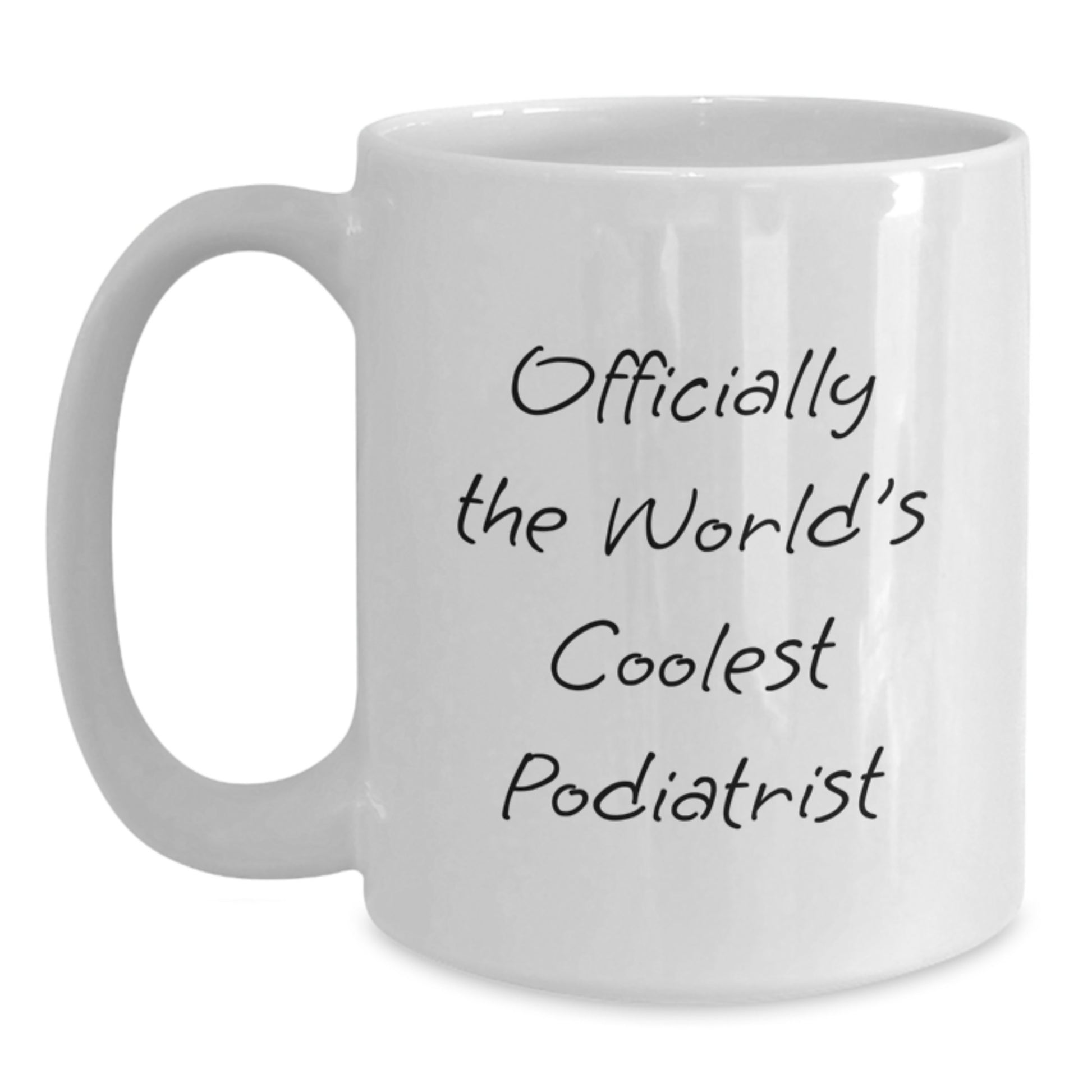 Funny Gifts from Friends to Podiatrist - White Coffee Mug for Christmas Unique Gifts - Main