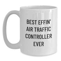Load image into Gallery viewer, Funny Air Traffic Controller Gifts for Men, Unique White Coffee Mug, Christmas Unique Gifts from Friends - Main
