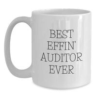 Load image into Gallery viewer, Funny Auditor Quotes White Coffee Mugs Gifts for Auditor Friends Christmas Unique Presents from Friends - Main
