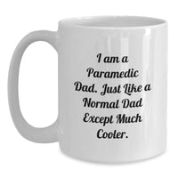 Load image into Gallery viewer, Rescue Worker Dad Gifts from Family - &#39;I Am A Rescue Worker Dad...&#39; White Coffee Mug, Funny Graduation Unique Gifts for Rescue Worker Men - Main
