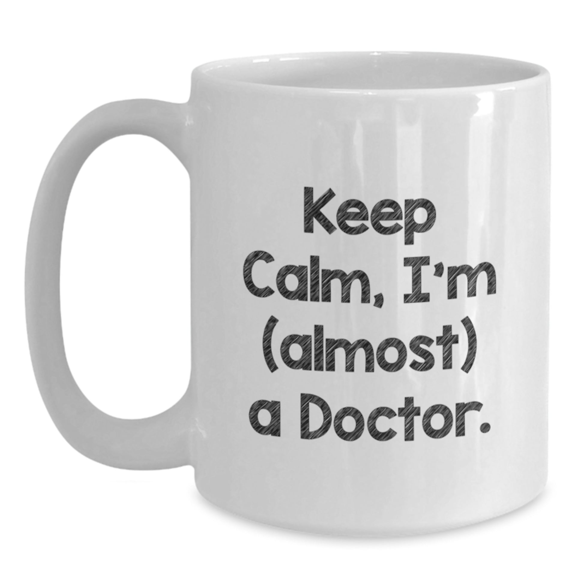 Funny Inspirational Gifts from Friends for Doctor Dad on Father's Day Unique White Coffee Mug - Main
