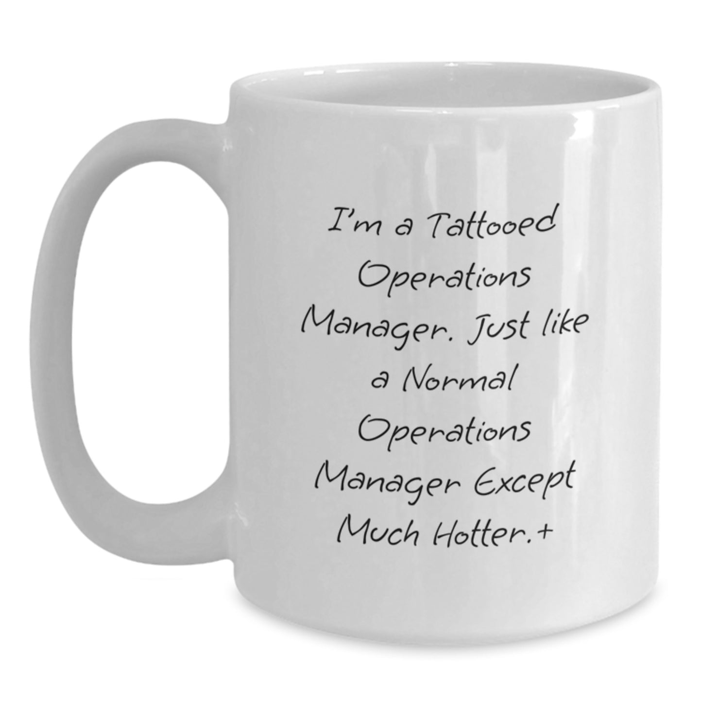 Funny Operations Manager White Coffee Mug Gifts for Operations Manager Birthday from Friends - Main