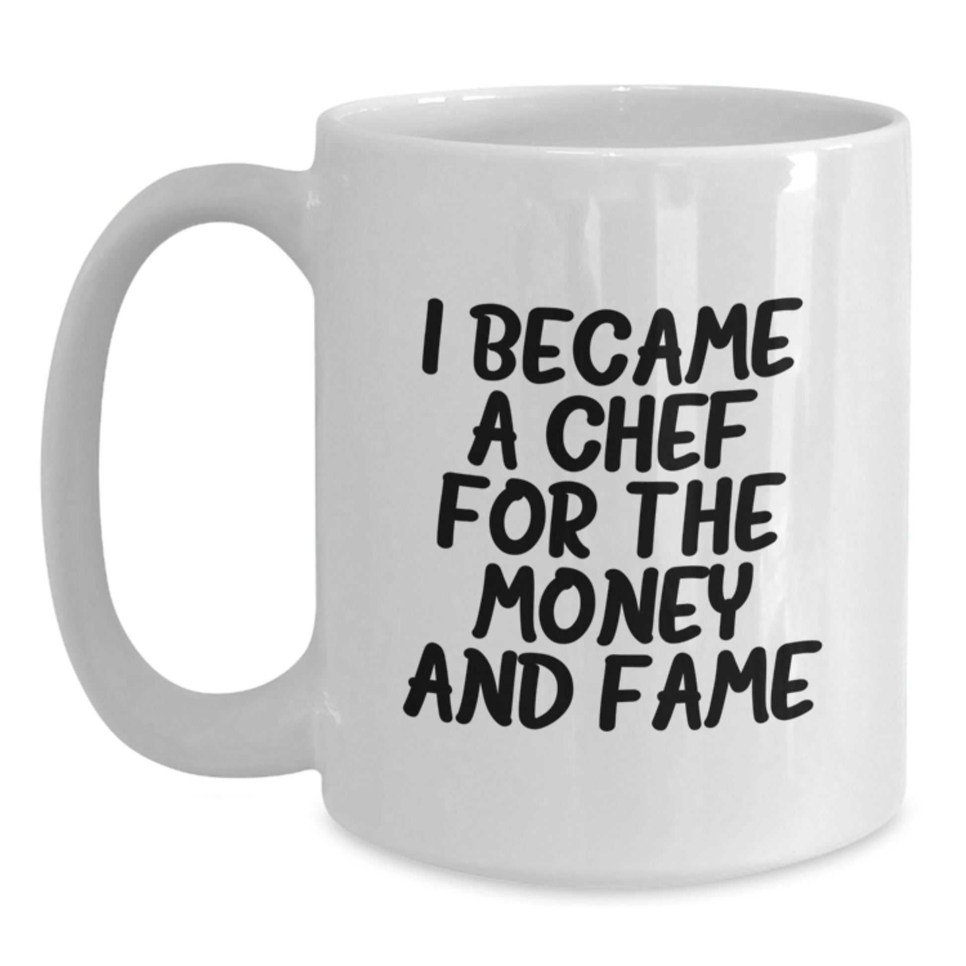 Funny Chef Gifts from Men to Women, Chef White Coffee Mug, Valentine's Unique Gifts for Chef - Main
