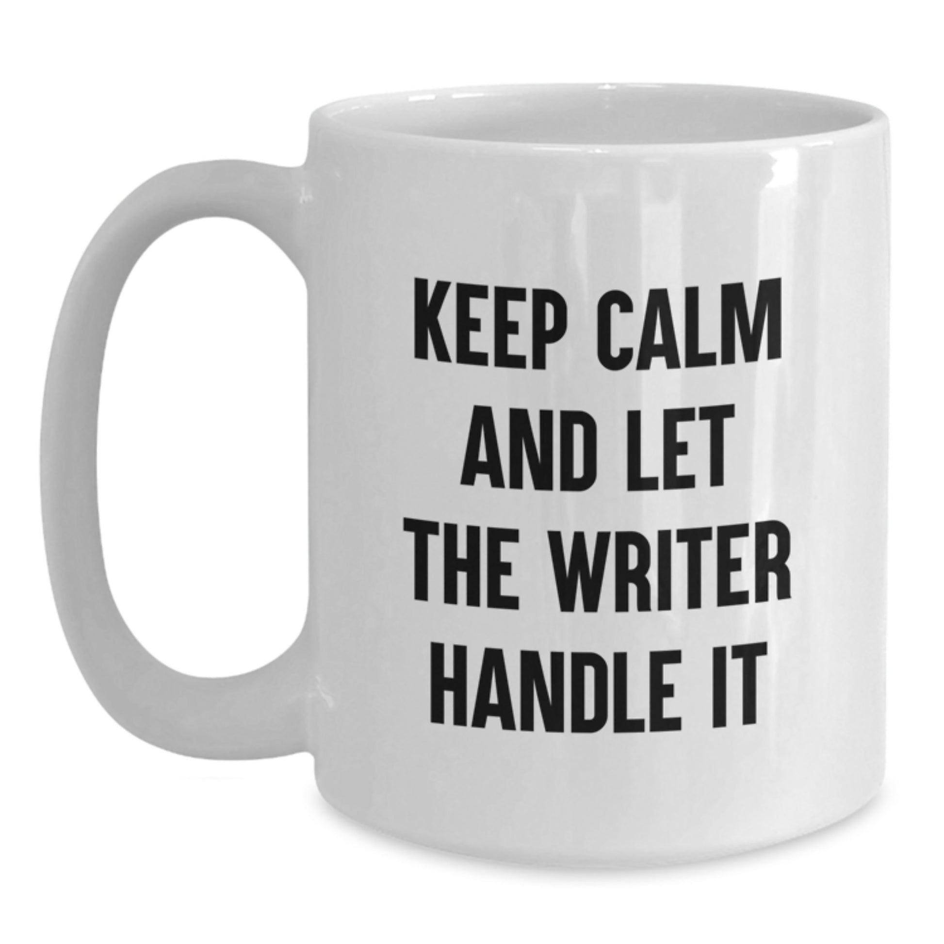 Gifts from Family and Friends for Writer, Funny White Coffee Mugs for Mother's Day Unique - Main