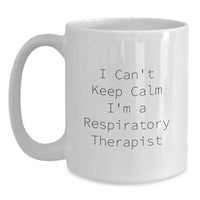 Load image into Gallery viewer, Funny Respiratory Therapist Quotes Gifts for Men and Women from Coworkers on Valentine's White Coffee Mugs - Main
