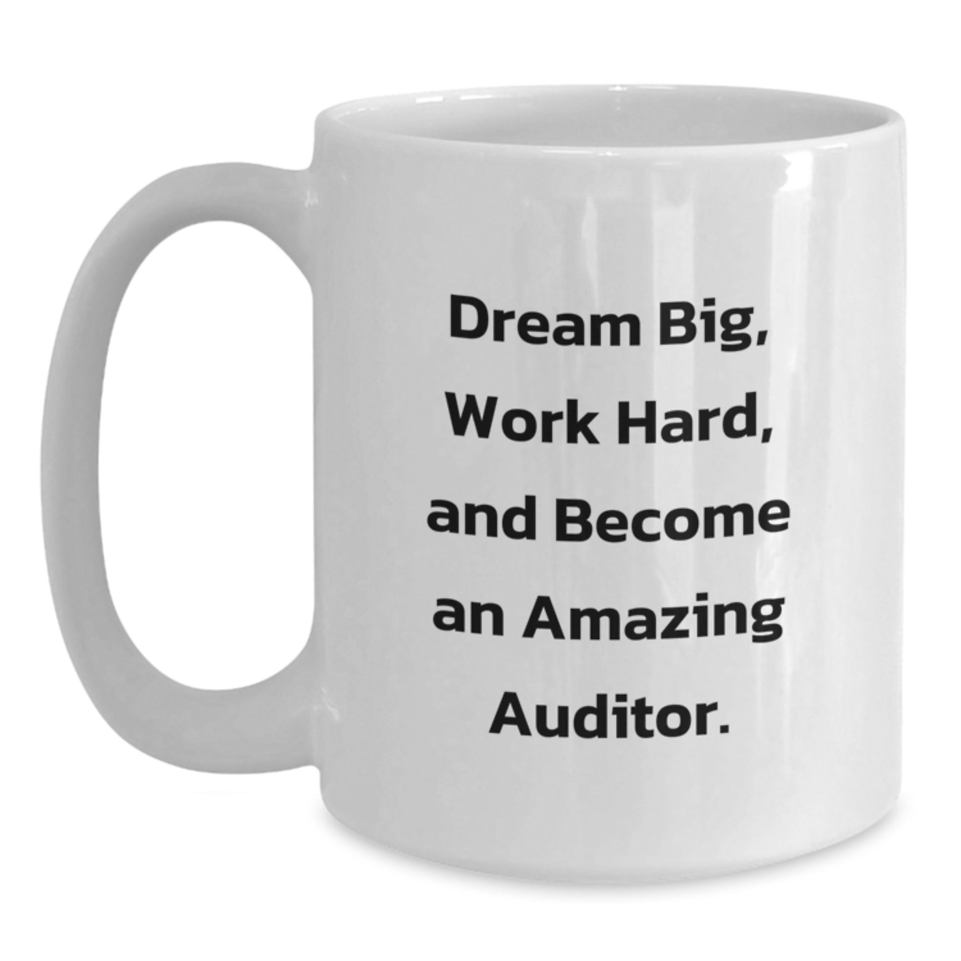 Funny Auditor Gifts from Friends to Auditor on Valentine's White Coffee Mugs - Main