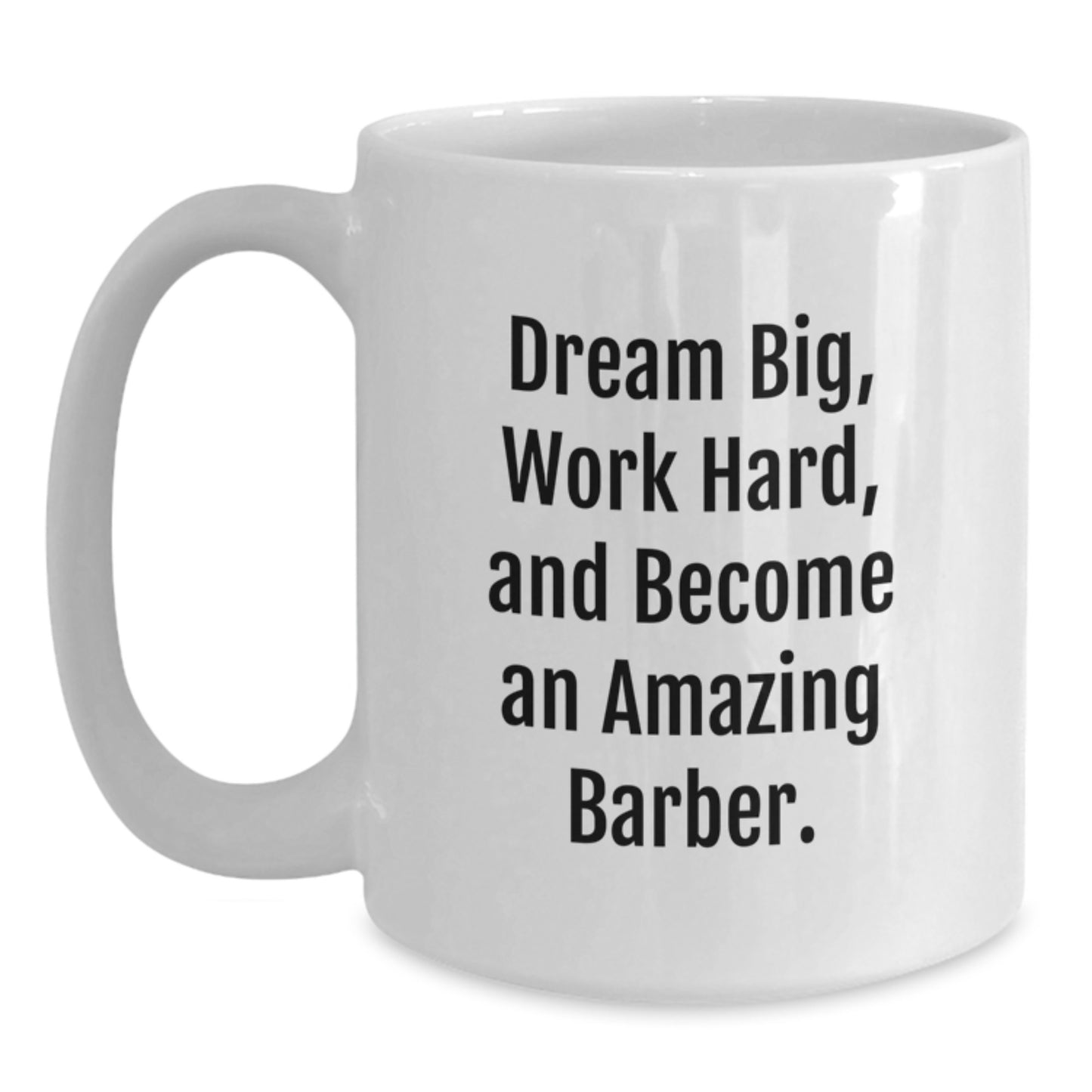 Funny Barber White Coffee Mug Gifts from Friends for Valentine's Unique - Main