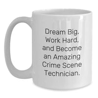 Load image into Gallery viewer, Inspiring Crime Scene Technician White Coffee Mug Gifts for Friends from Valentine's - Main
