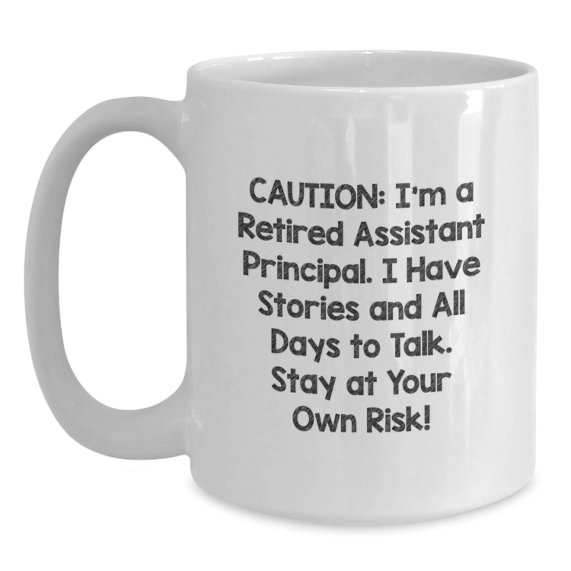 Assistant Principal Keepsake Mug for Him White Ceramic Graduation Gift - Main