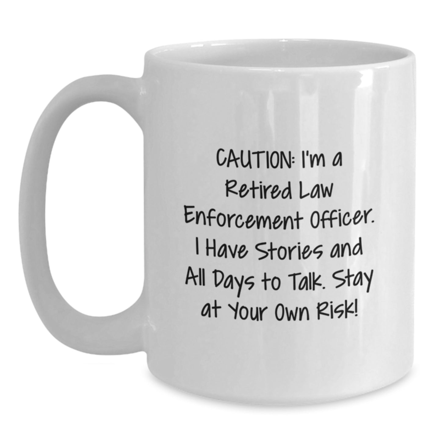 Law Enforcement Officer Keepsake Mug for Him Birthday Gift Special - Main