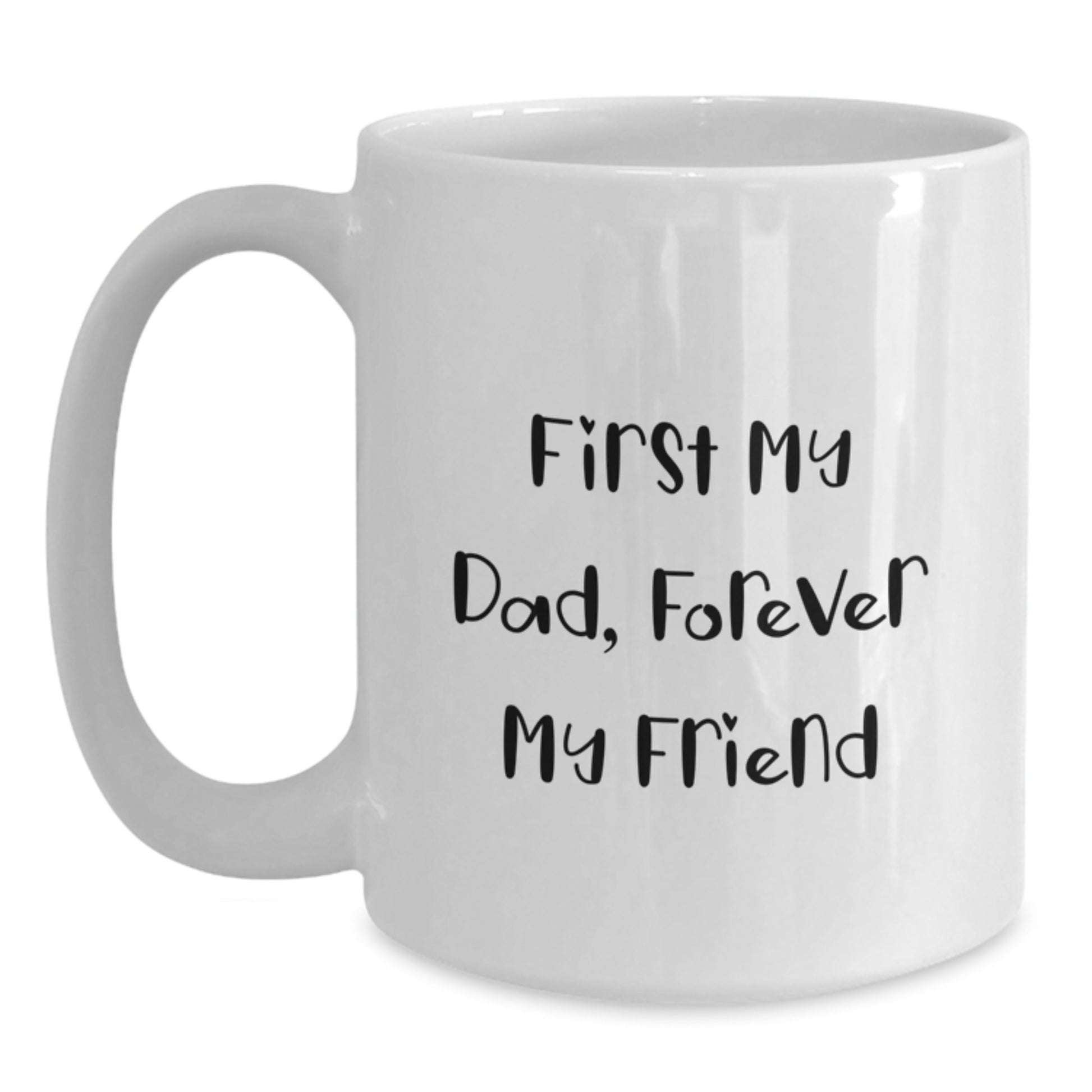 Funny Dad Gifts, White Coffee Mugs, Graduation Unique Gifts from Men to Dad - Main