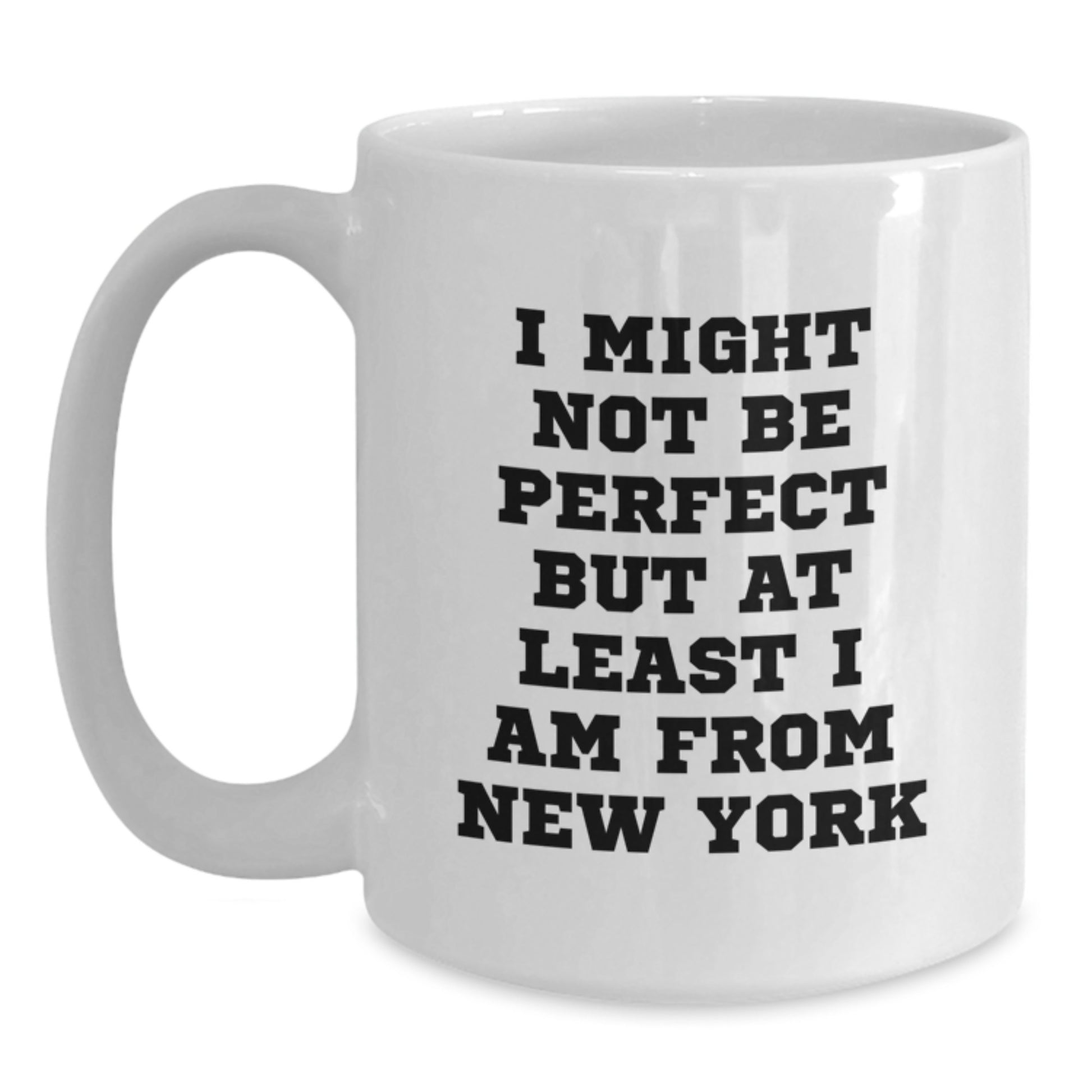 Funny New York White Coffee Mugs Gifts from Friends and Family for Christmas Unique Unique New York City Lovers - Main