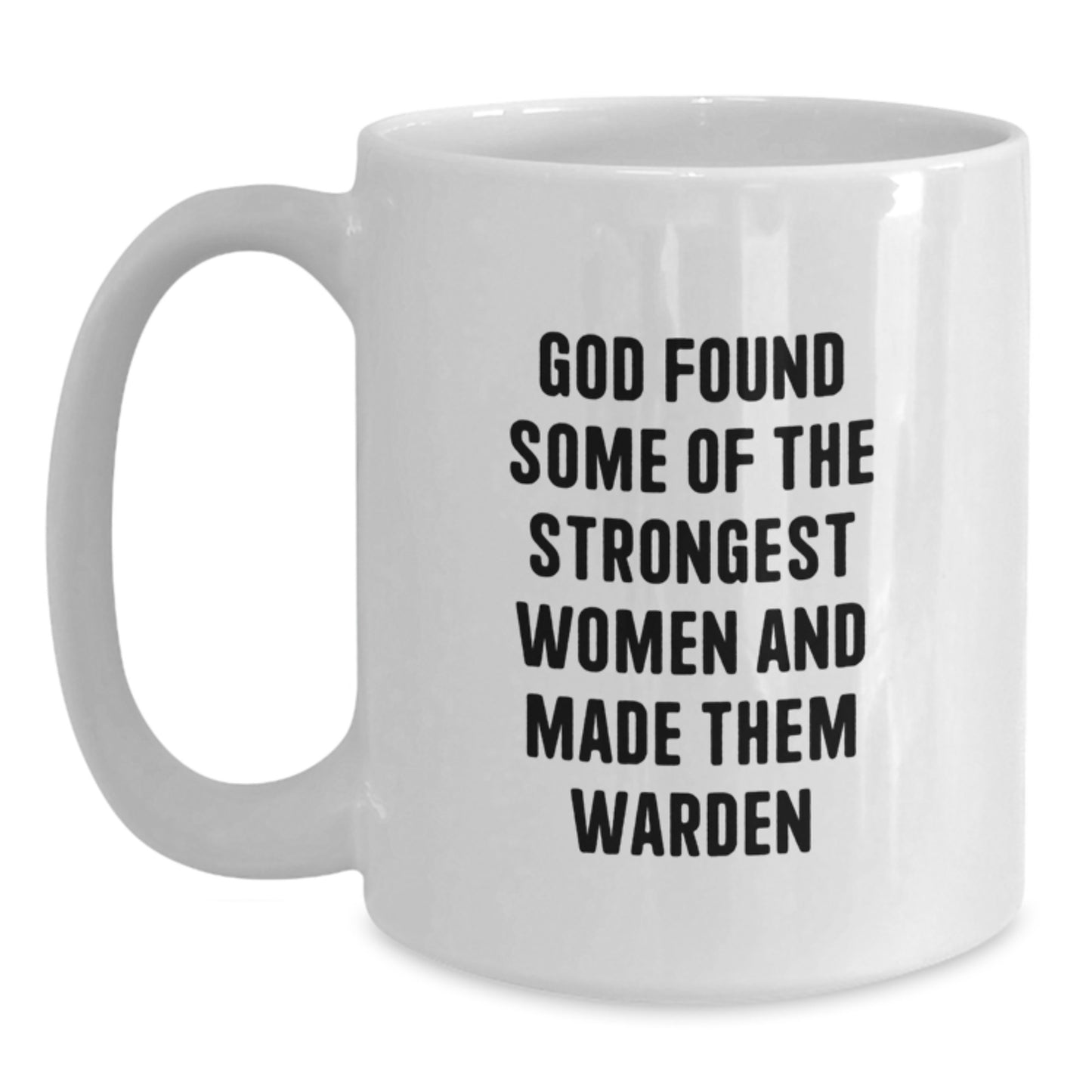 Warden Keepsake White Coffee Mug Birthday Gift for Him - Main