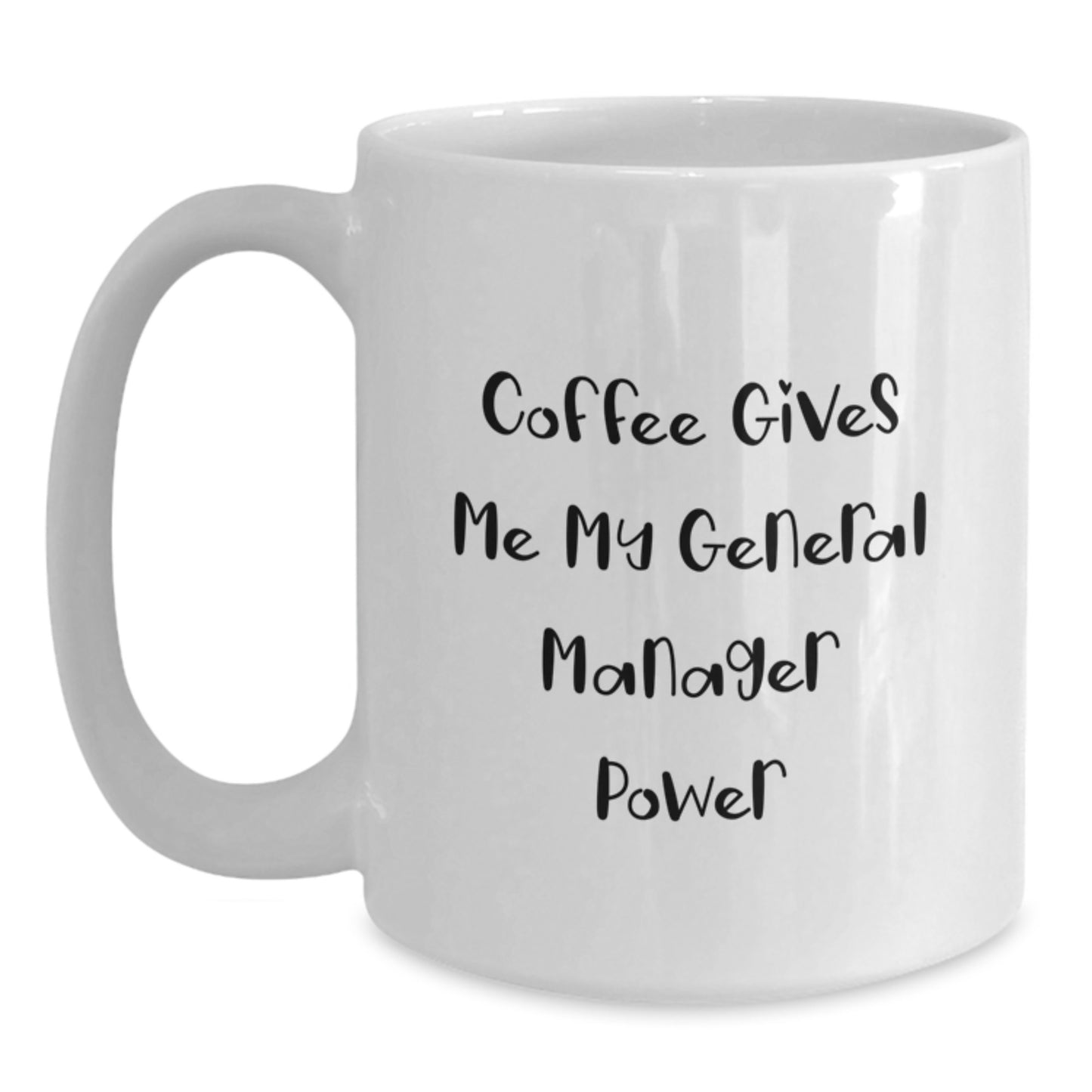 General Manager Keepsake White Coffee Mug for Him Birthday Gift - Main