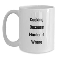 Load image into Gallery viewer, Funny Cooking White Coffee Mug Gifts from Men to Women Friends for Valentine's Unique - Main
