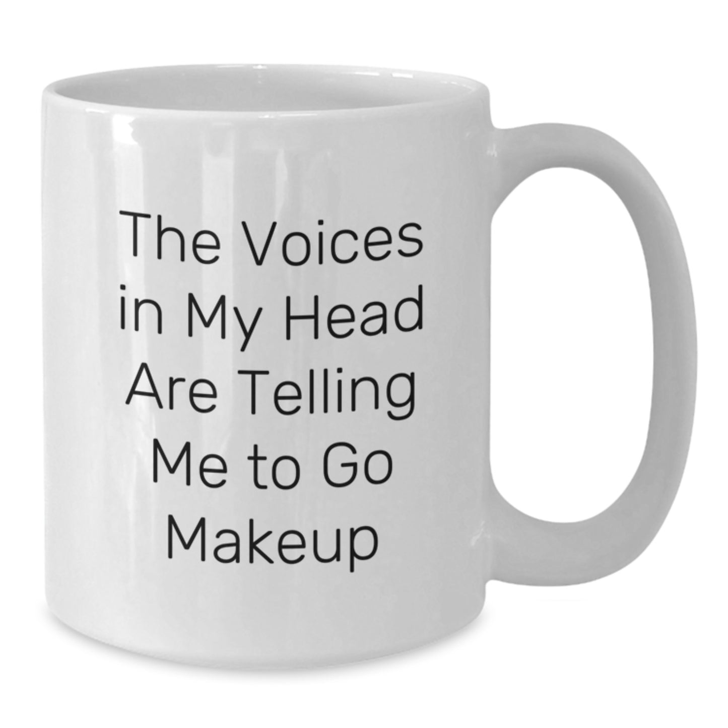 Funny Makeup Lover Gifts for Friends, Funny White Coffee Mug for Women, Perfect Birthday Unique Gifts from Family - Additional