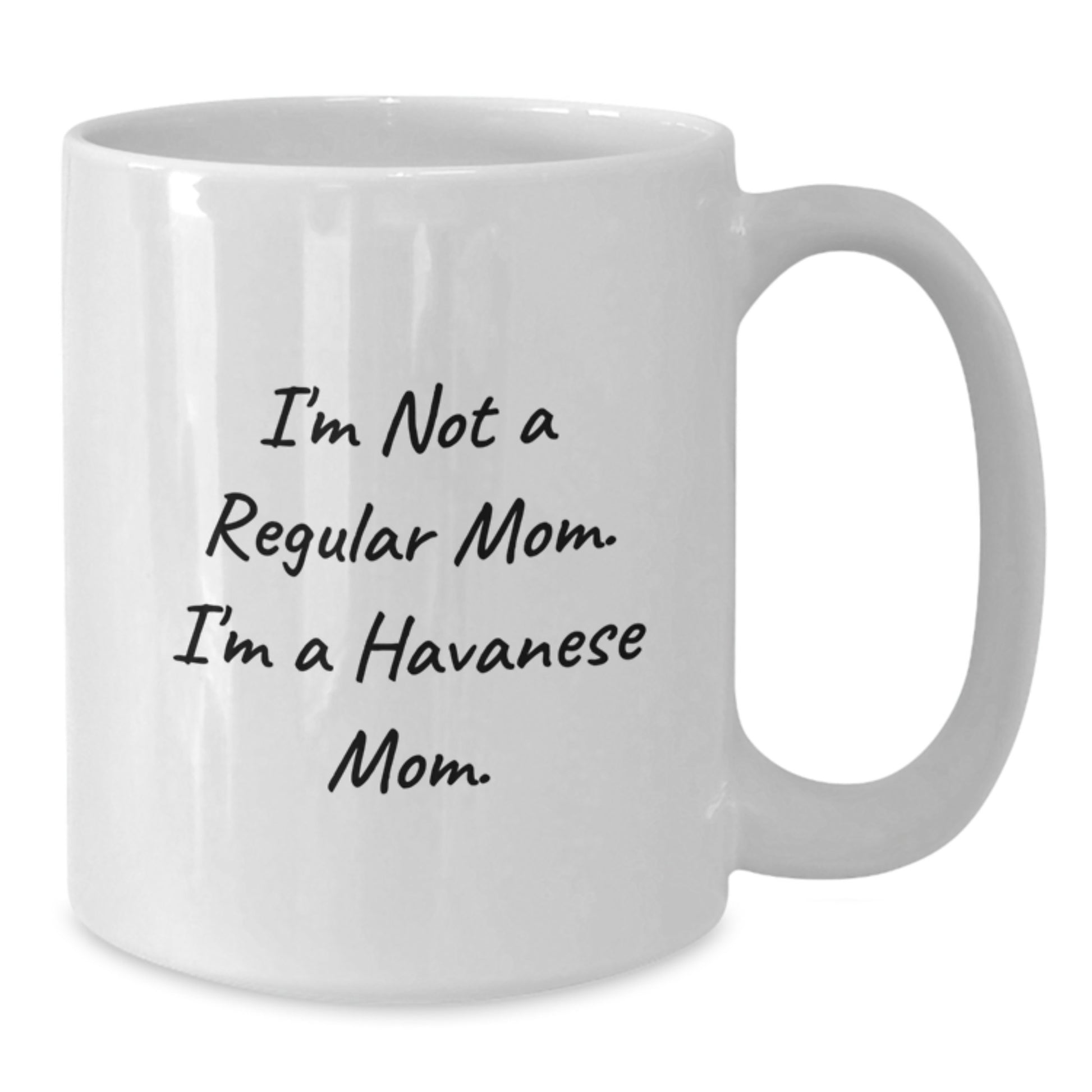 Funny Havanese Dog Mom Gifts for Graduation - White Coffee Mug - Cute Havanese Mom, Havanese Dog Lover, Graduation Unique Gifts from Friends - Additional
