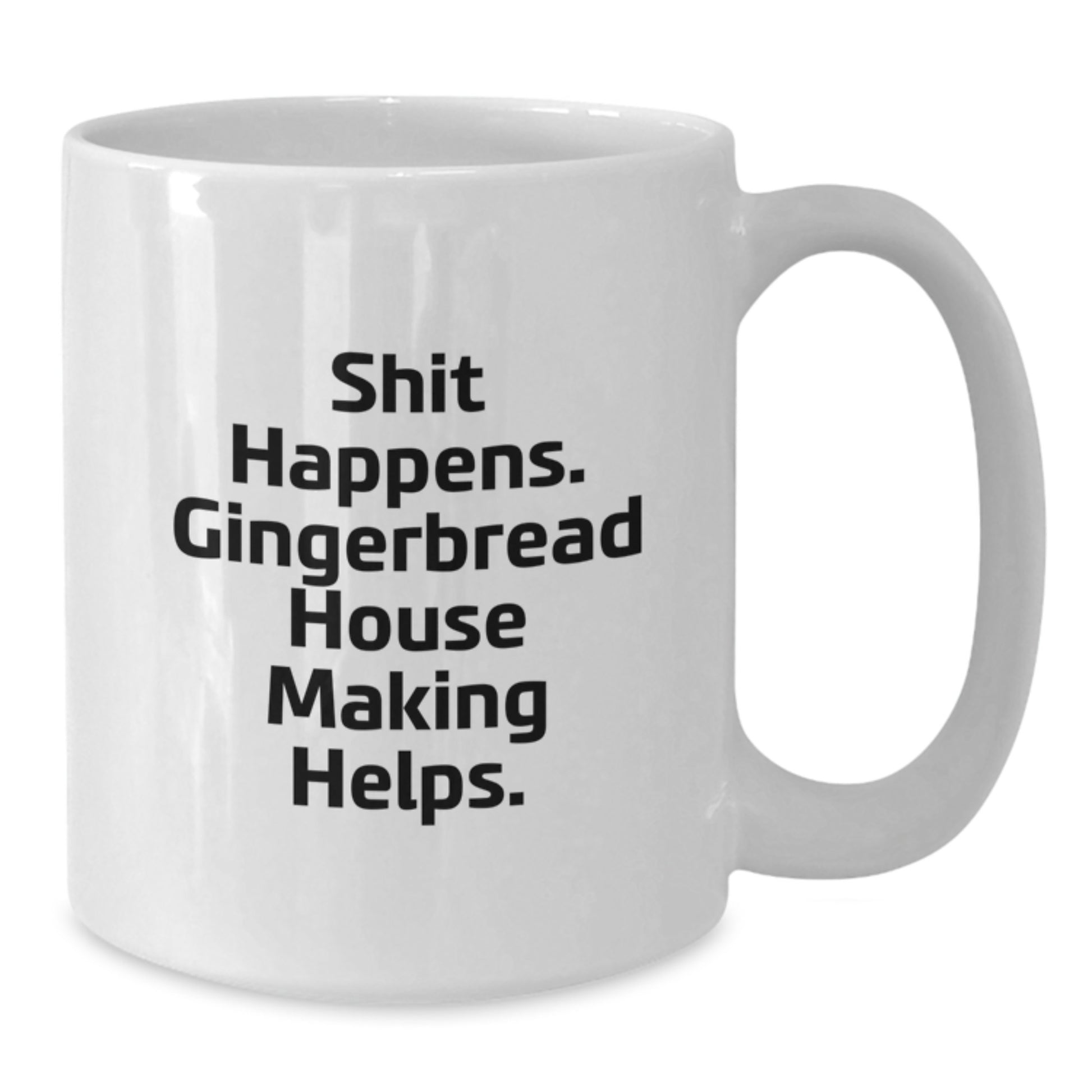 For Him Keepsake White Coffee Mug Graduation Gift Hilarious Gingerbread - Additional