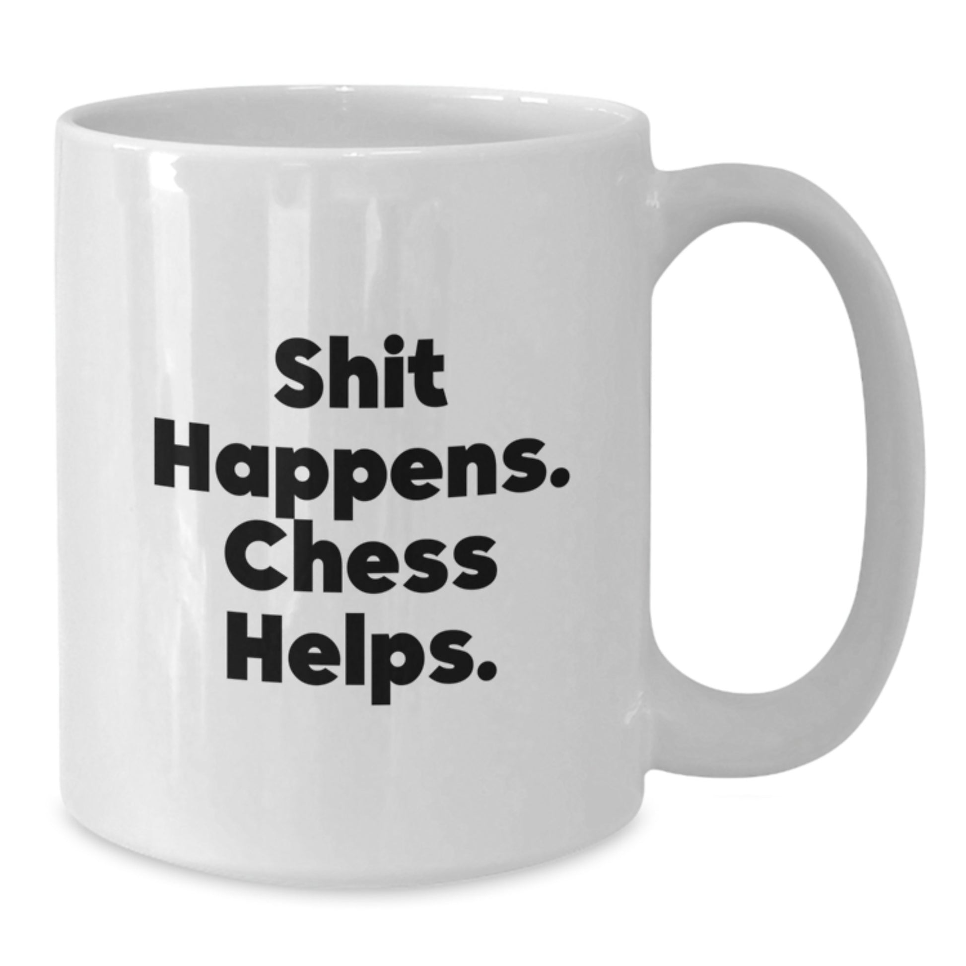 Funny Chess Inspired White Coffee Mugs for Chess Enthusiasts Gifts from Friends and Family to Graduation Unique Gifts for Chess Lovers - Additional