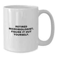 Load image into Gallery viewer, Funny Microbiologist Gifts from Friends, White Coffee Mug, Christmas Unique Presents for Microbiologist - Additional
