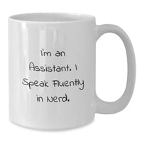 Load image into Gallery viewer, Funny Assistant Quotes White Coffee Mug - Gifts from Friends for Christmas Unique Gifts - Additional
