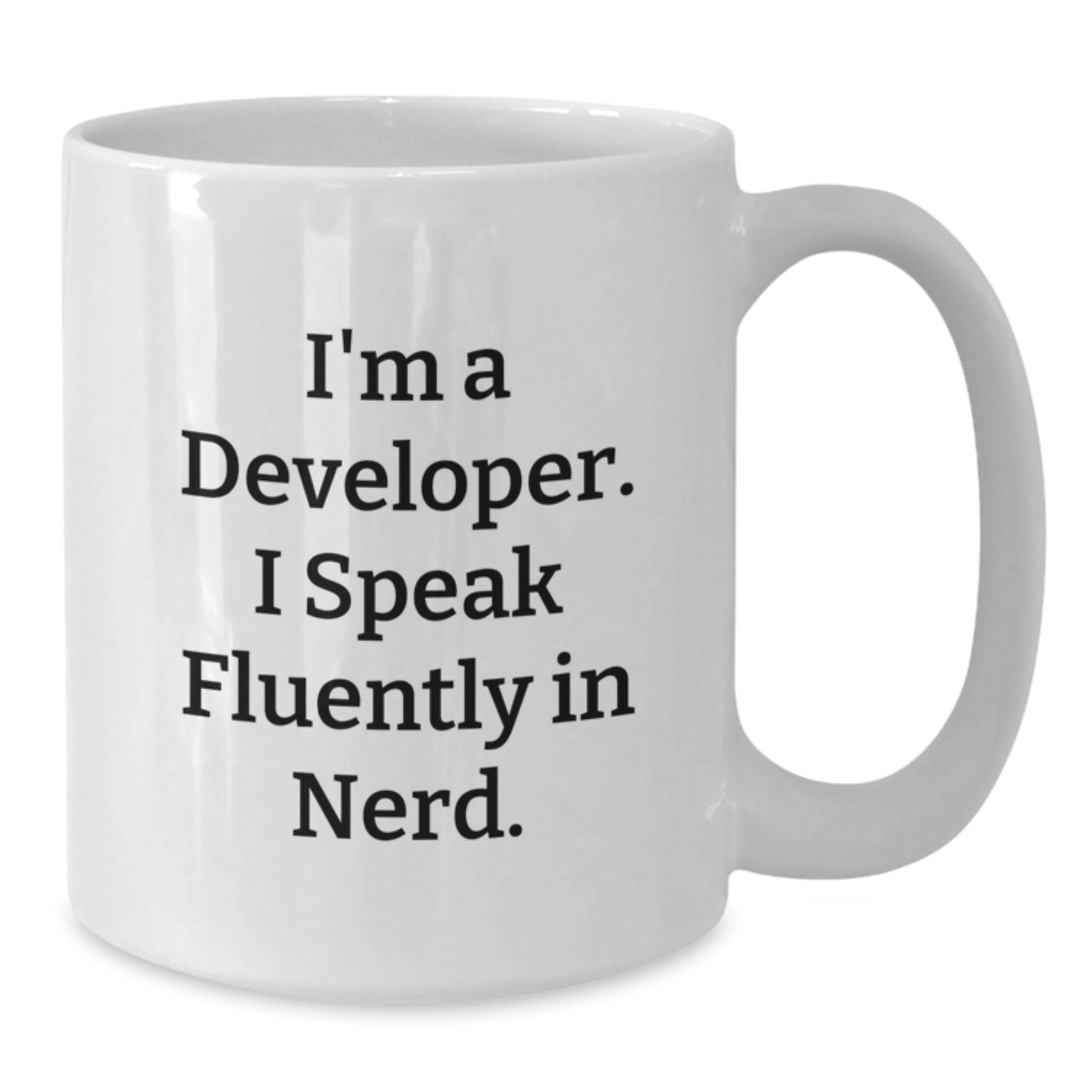 Fun and Encouraging Gifts from Friends for Developer Guys - I'm a Developer Mug, Funny Coffee Mugs for Men, Graduation Unique Gifts - Additional