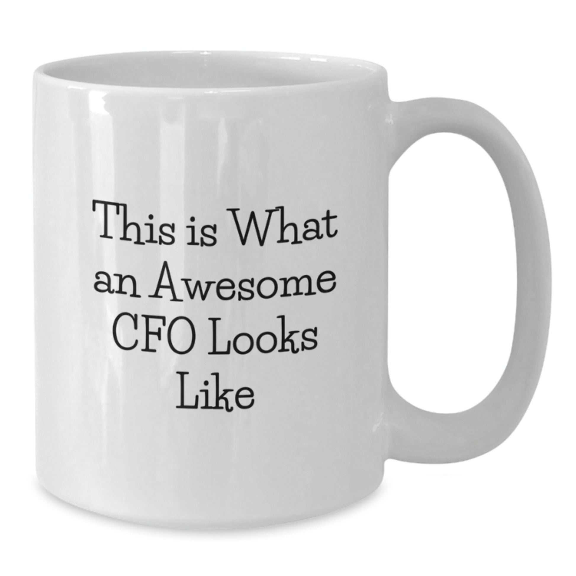 Cfo Keepsake White Premium Ceramic Coffee Mug for Him Birthday Gift - Additional