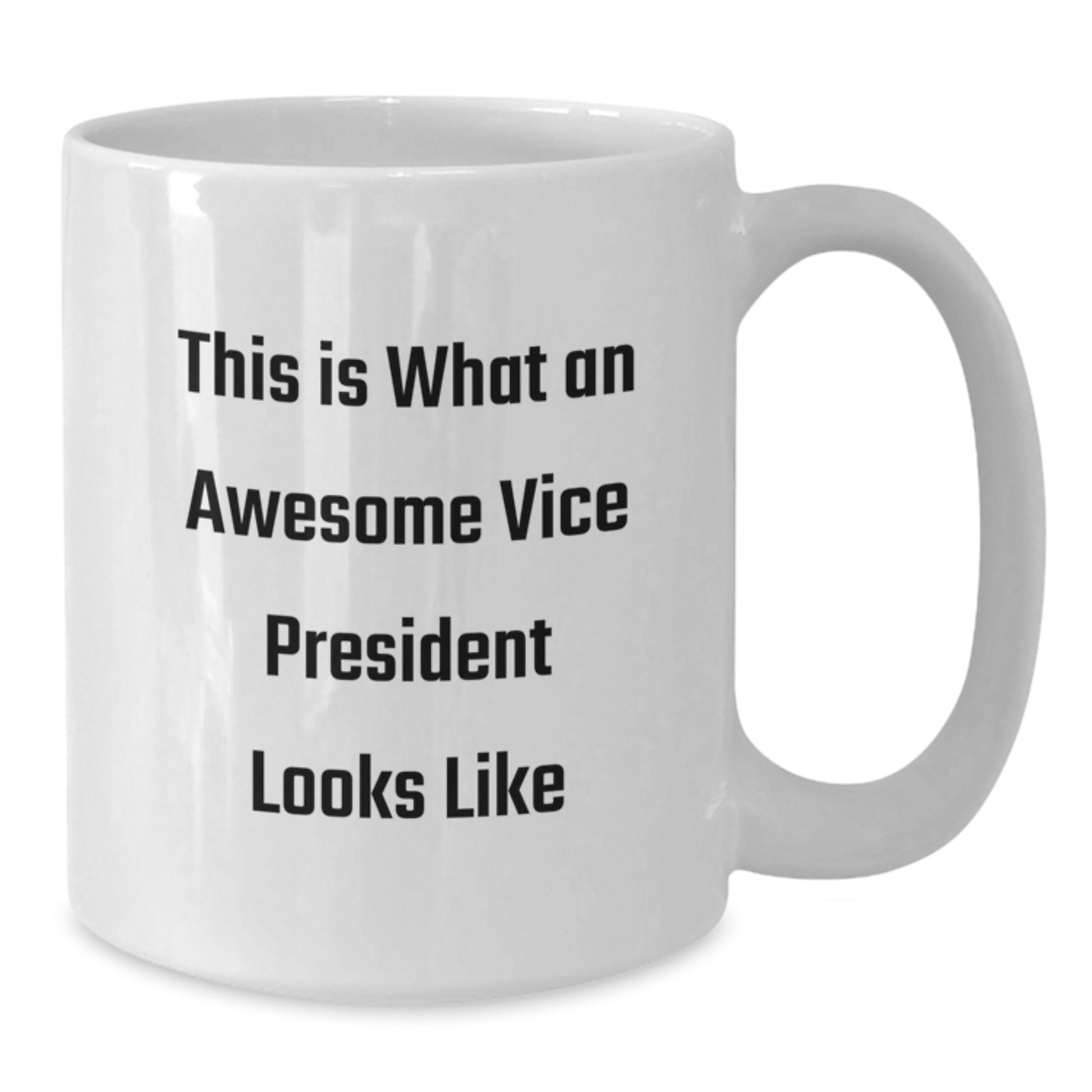 Vice President Keepsake Ceramic White Coffee Mug for Him Birthday Gift - Additional