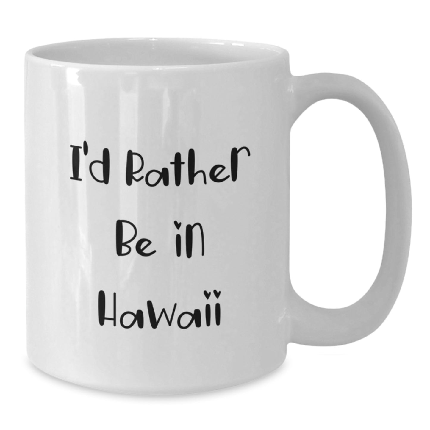 Hawaii Keepsake White Coffee Mug for Him Birthday Gift - Additional