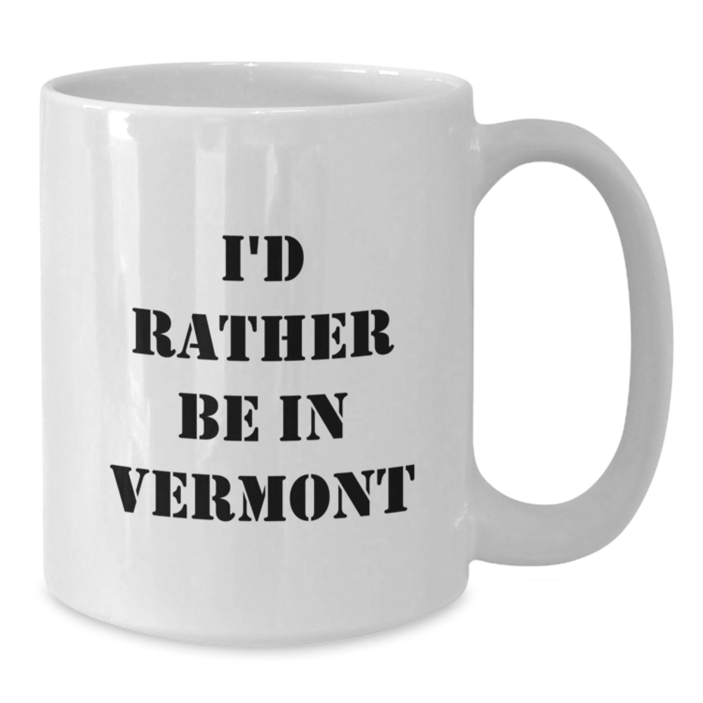 Vermont White Coffee Mug Keepsake for Him Graduation Gift - Additional