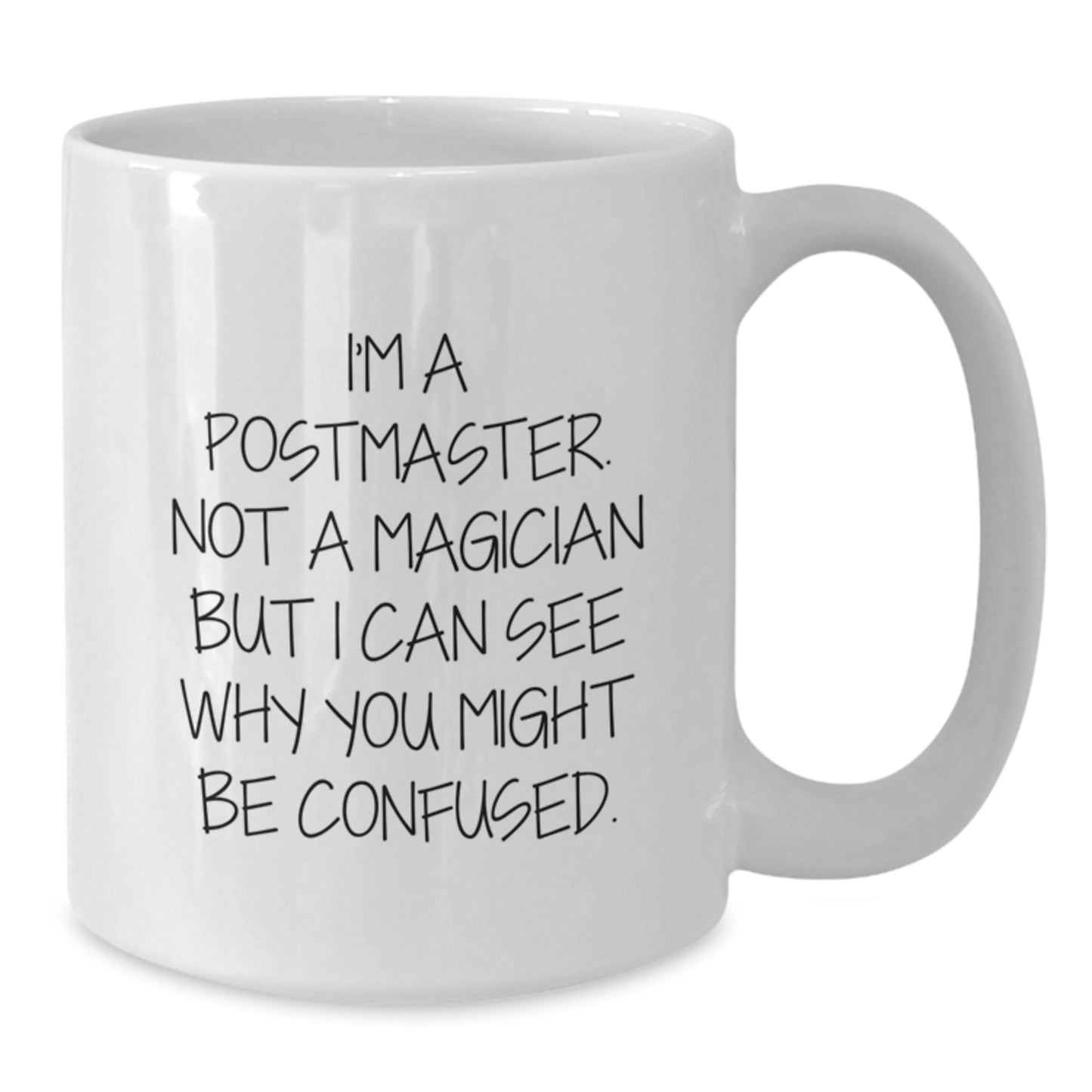 Postmaster Keepsake Ceramic 11oz White Coffee Mug for Him Birthday Gift - Additional