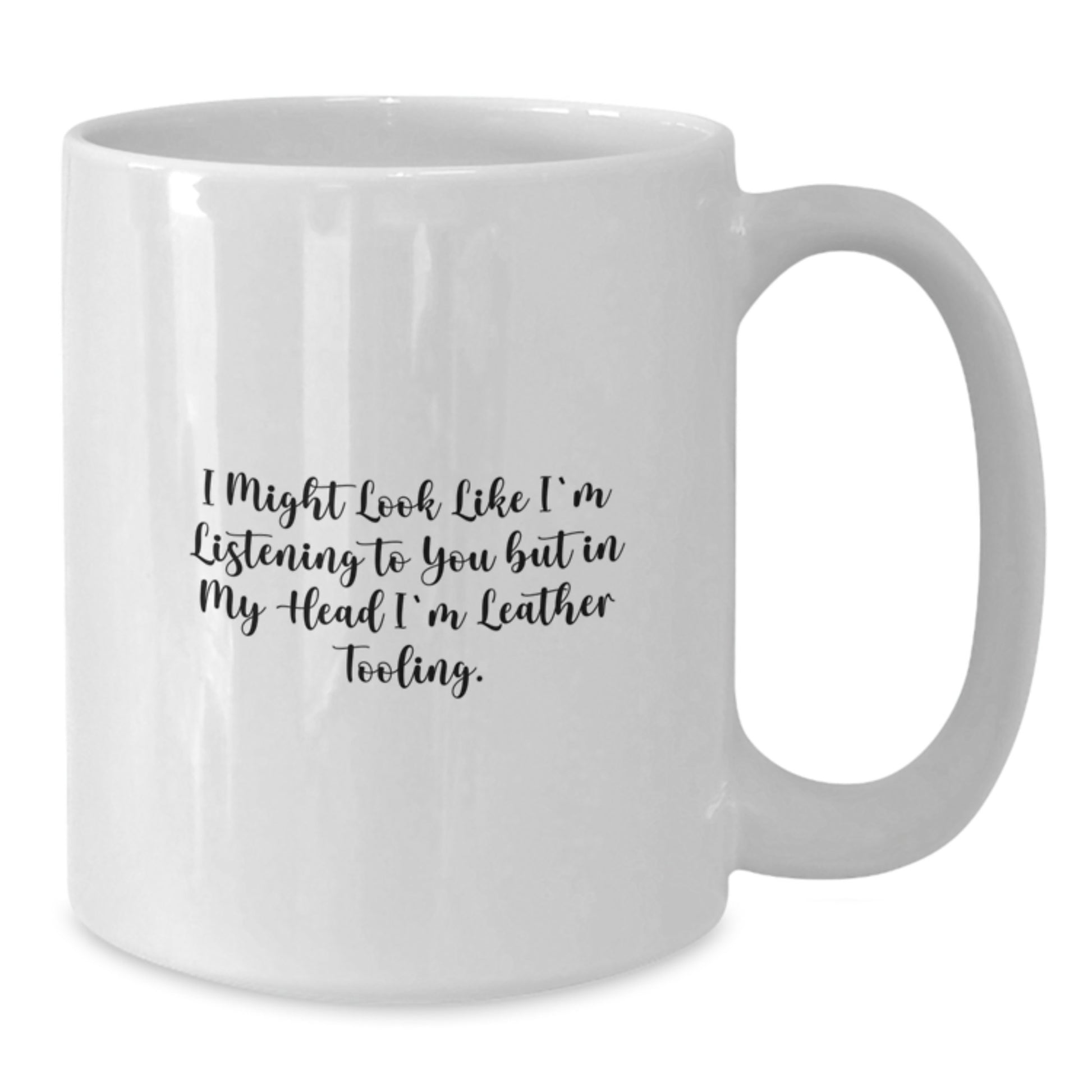 Funny Leather Tooling Mugs for Friends from Men - Unique Gifts for Graduation - Additional