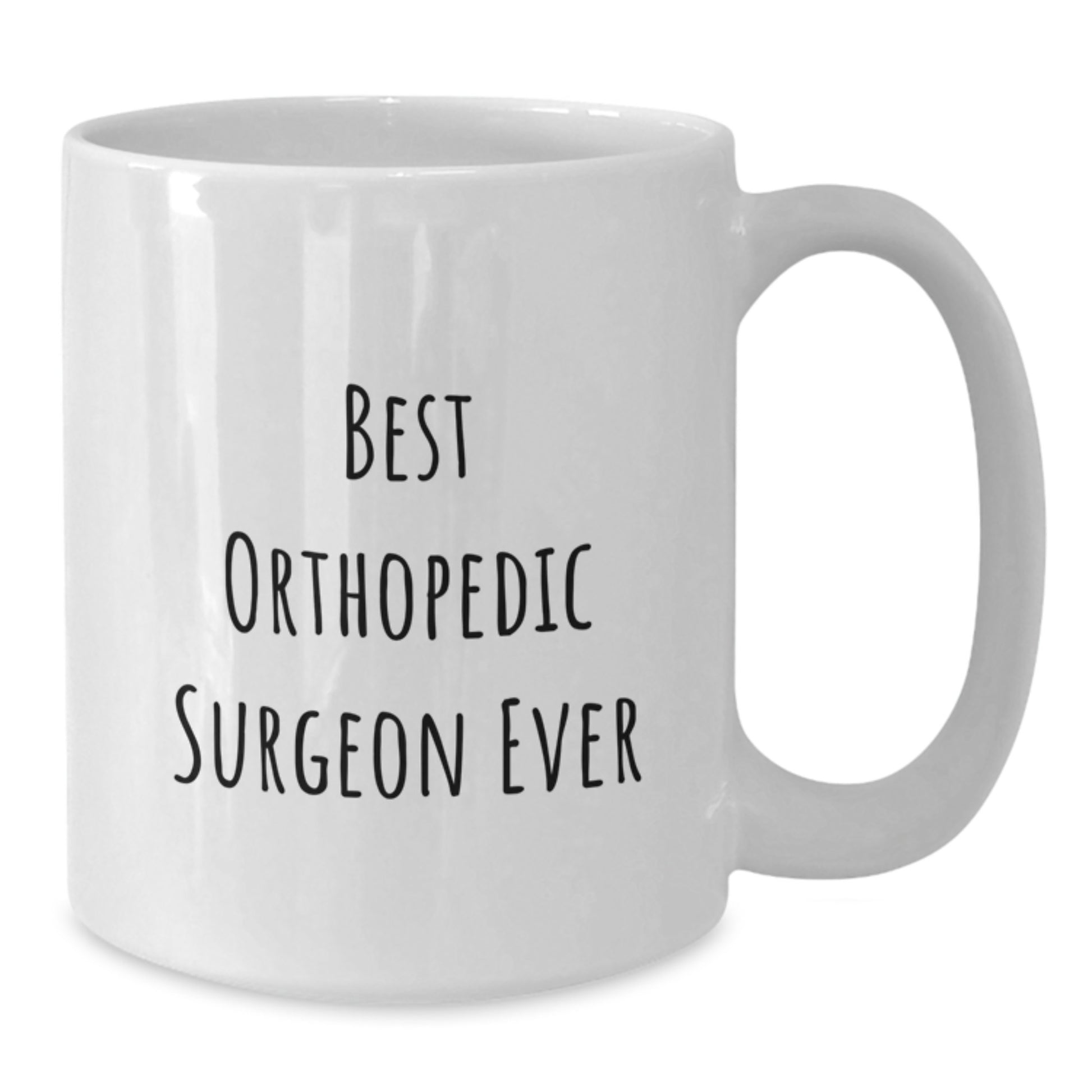 Orthopedic Surgeon Keepsake Ceramic White Mug for Him Birthday Gift - Additional
